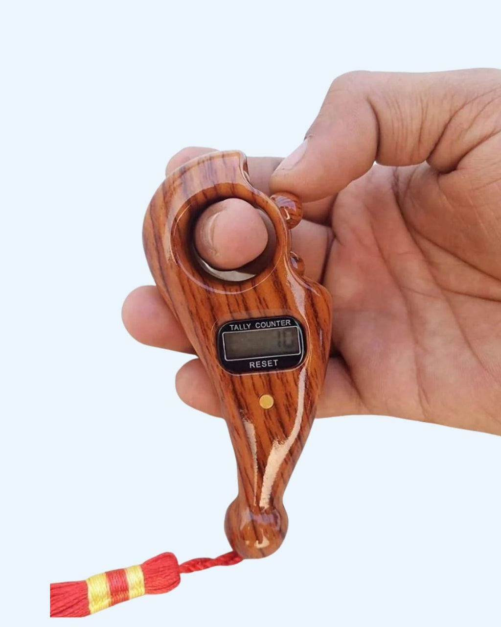 Bhavya Bhakti - Ram Mandir Blessed Tulsi wood Jap Counter