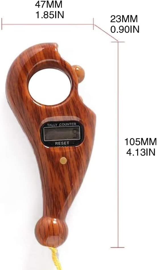 Bhavya Bhakti - Ram Mandir Blessed Tulsi wood Jap Counter